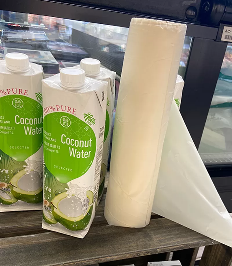 Custom 100% Compostable Flat Bags